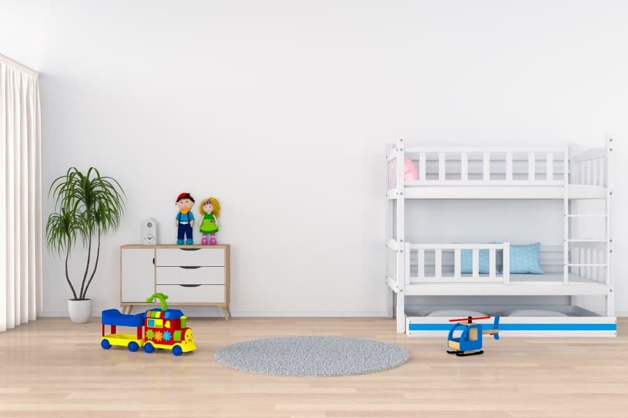Engineered wood flooring in a modern interior