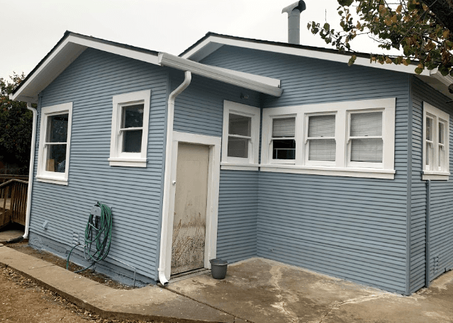 Exterior Wood Siding Restoration — Finish Coats — photo 8