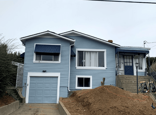 Exterior Wood Siding Restoration — Finish Coats — photo 11