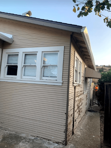 Surface preparation after paint stripping